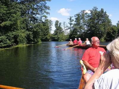 Rudern auf der Spree